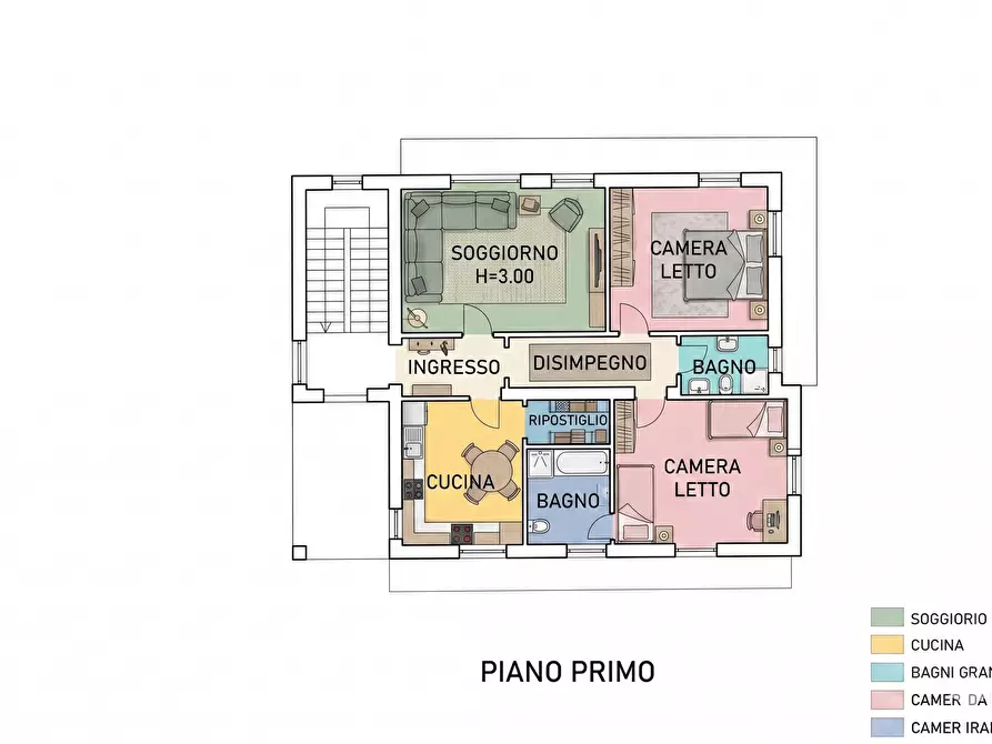 Immagine 51 di Appartamento in vendita  in Via Francesco Verrotti 4 a Penne
