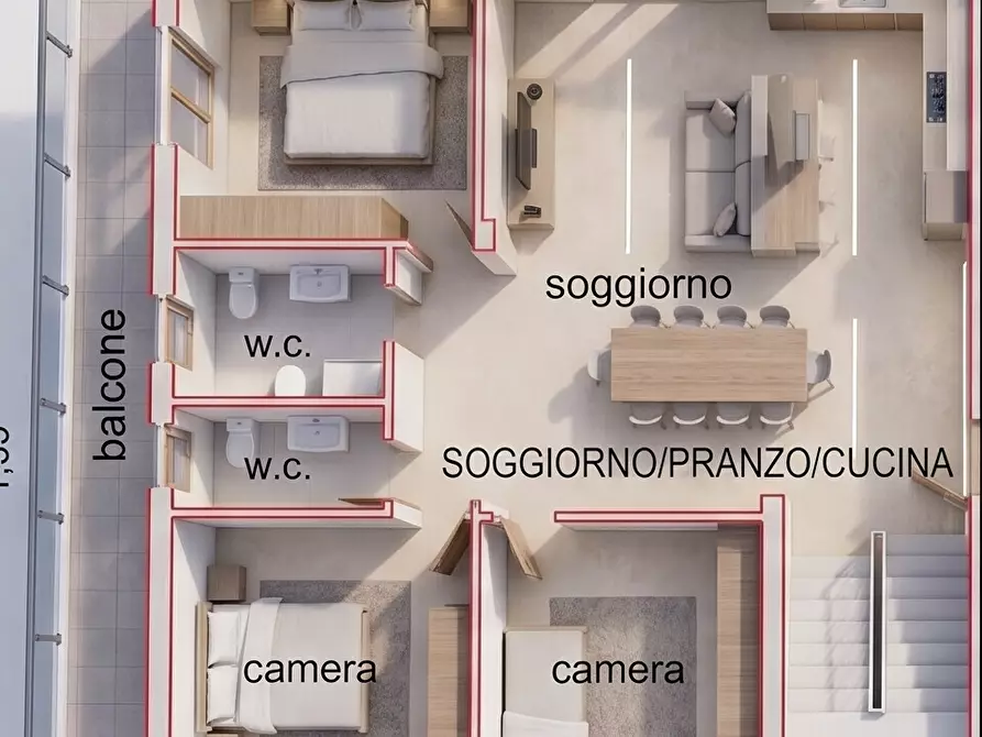 Immagine 29 di Appartamento in vendita  in Via Giuseppe Verdi a Manoppello