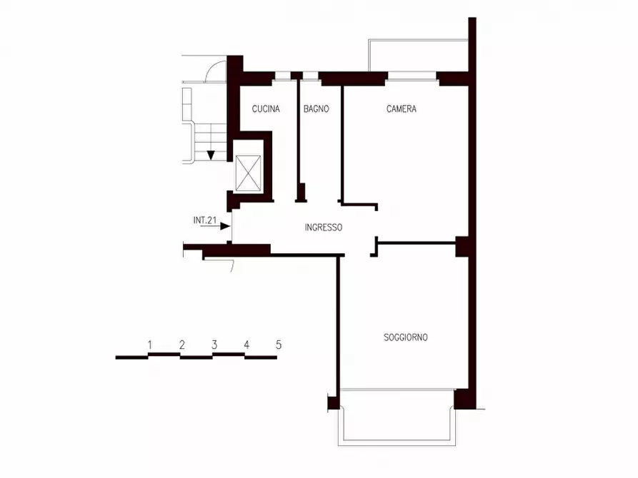 Immagine 15 di Appartamento in affitto  a Milano
