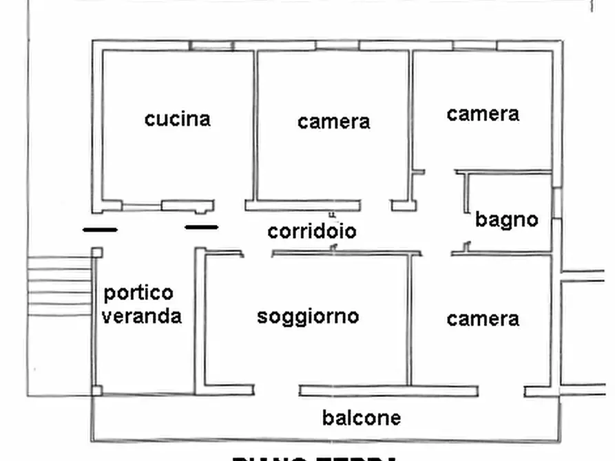 Immagine 6 di Villetta a schiera in vendita  in VIA a Montese