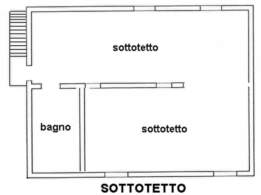 Immagine 8 di Villetta a schiera in vendita  in VIA a Montese