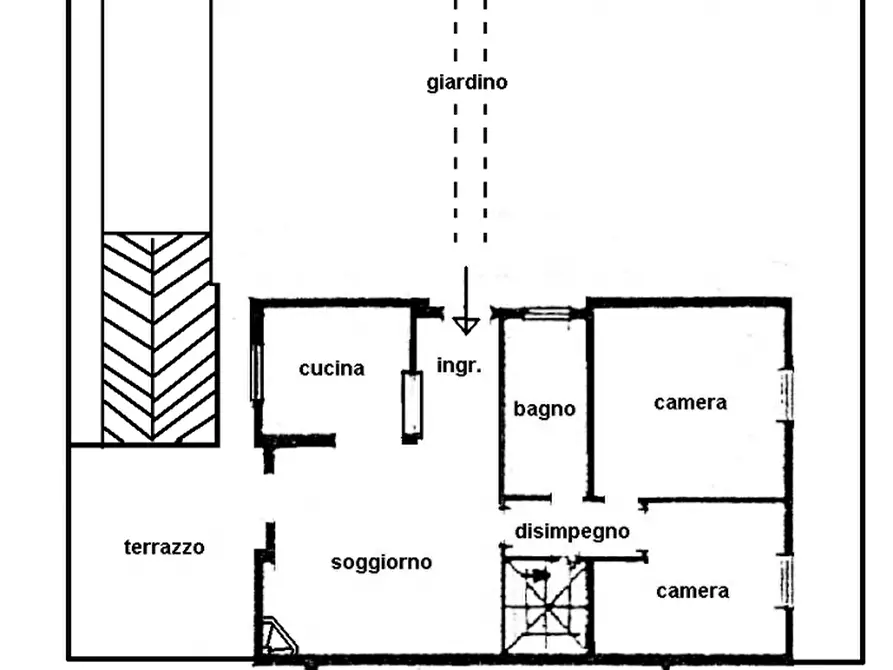 Immagine 17 di Villetta a schiera in vendita  in Via a Zocca