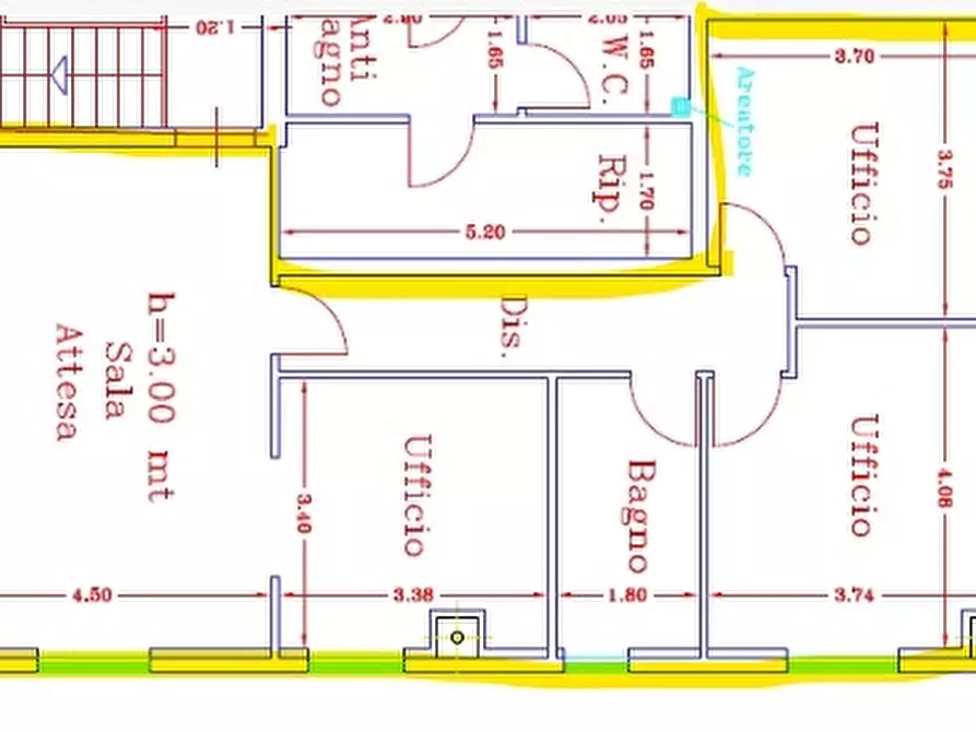 Immagine 7 di Ufficio in affitto  in VIA DELL'ARGENTO 13 a Gavorrano