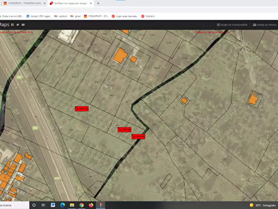 Immagine 6 di Terreno residenziale in vendita  in VIA SANT'ONOFRIO a Vasto