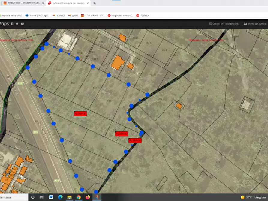 Immagine 8 di Terreno residenziale in vendita  in VIA SANT'ONOFRIO a Vasto