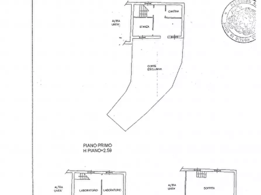 Immagine 3 di Porzione di casa in vendita  a Tricesimo