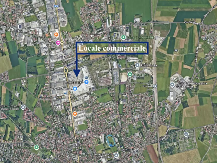 Immagine 3 di Negozio in affitto  in Via Tricesimo 149 a Udine