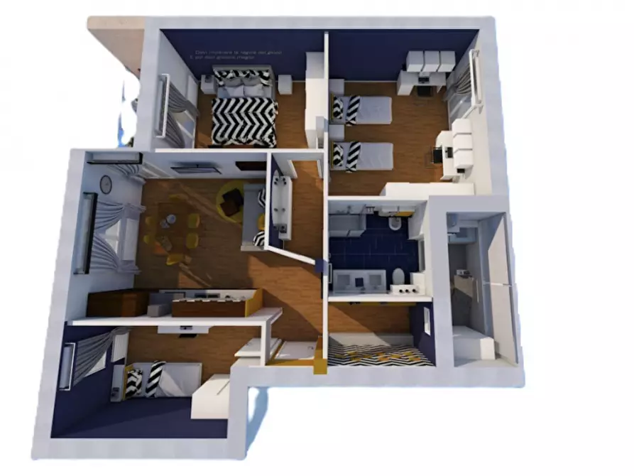 Immagine 4 di Stanza singola in affitto  a Udine