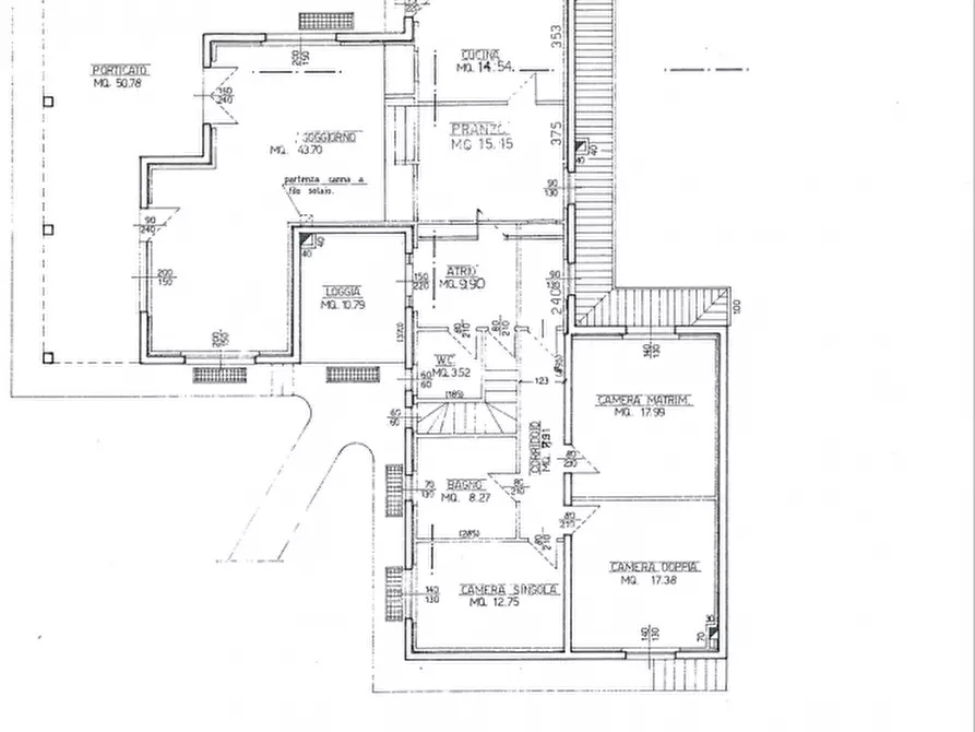 Immagine 3 di Villa in vendita  a Tavagnacco