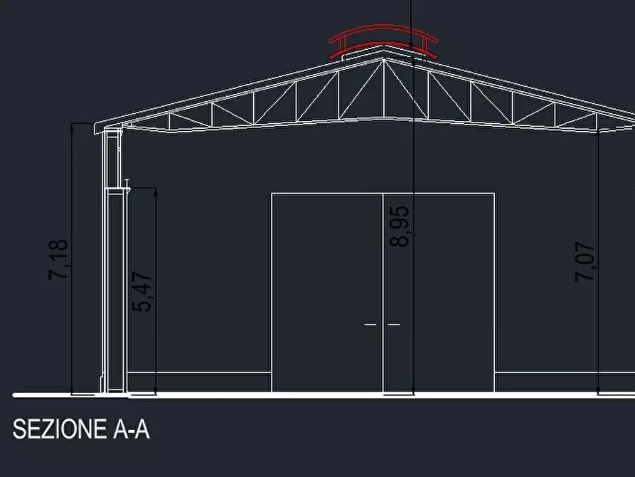 Immagine 4 di Capannone industriale in affitto  in Via Gran Selva a Tavagnacco