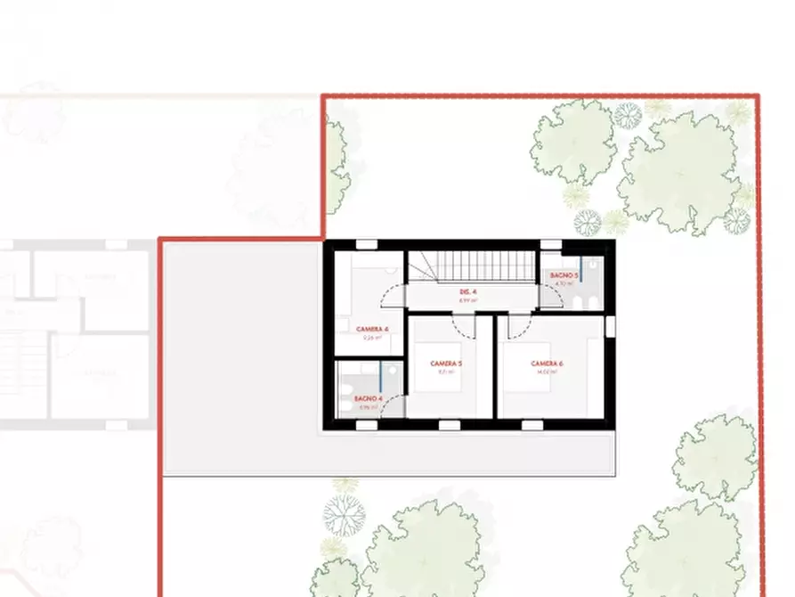 Immagine 8 di Villa in vendita  a Pasian Di Prato