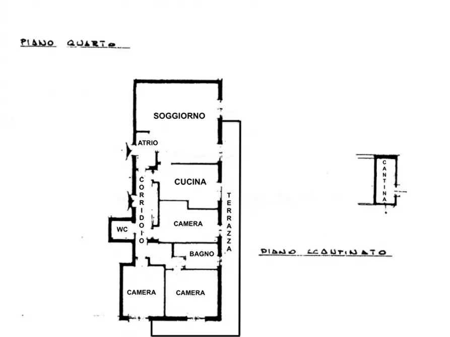Immagine 11 di Appartamento in vendita  a Pasian Di Prato