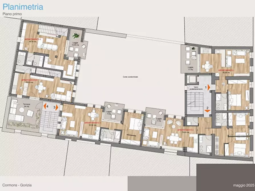 Immagine 4 di Terratetto in vendita  a Cormons