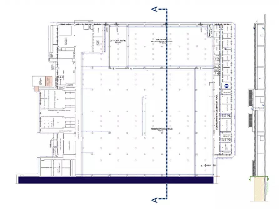 Immagine 3 di Capannone industriale in affitto  a Sesto Al Reghena