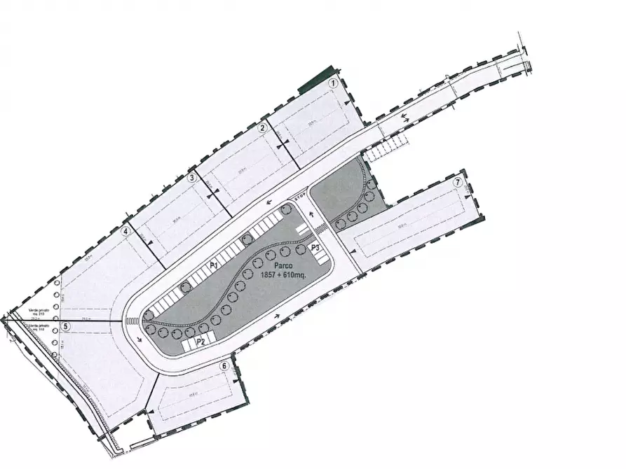 Immagine 2 di Terreno residenziale in vendita  in Via Veneto a Udine