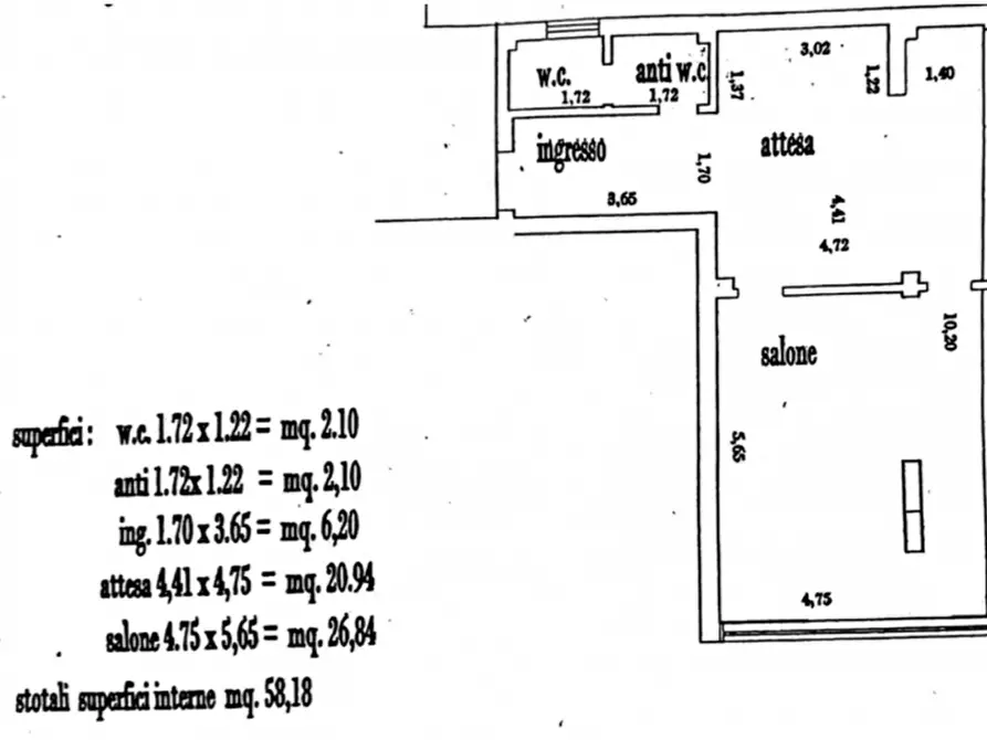 Immagine 4 di Ufficio in affitto  a Udine