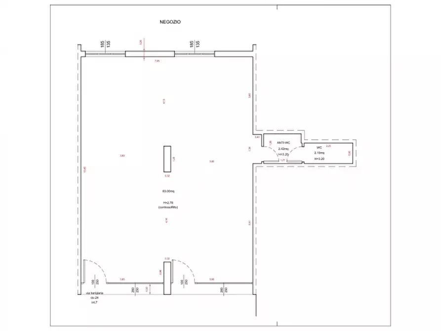 Immagine 4 di Ufficio in affitto  in Via Bariglaria a Udine