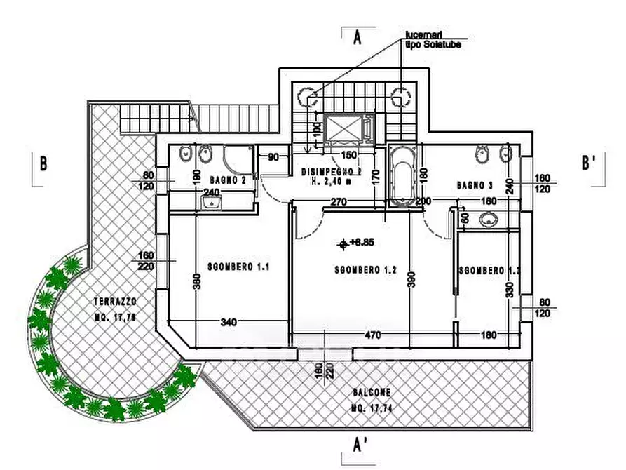 Immagine 30 di Villa in vendita  in Via Torquato Tasso 5 a Varese