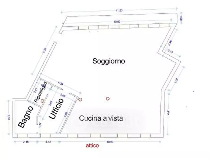 Immagine 30 di Attico in vendita  in Largo Guido Camussi a Gallarate