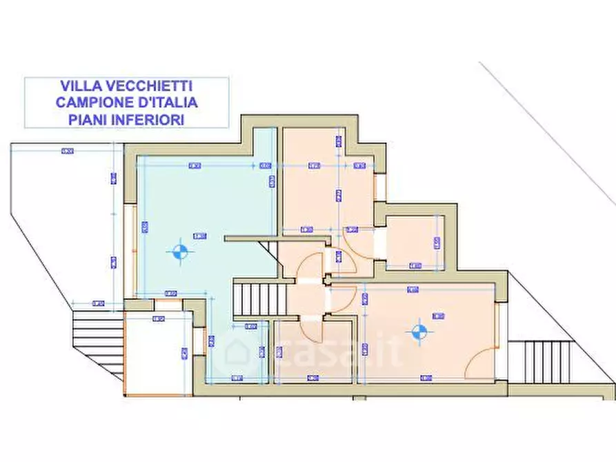 Immagine 26 di Villetta a schiera in vendita  in Corso Italia a Campione D'italia