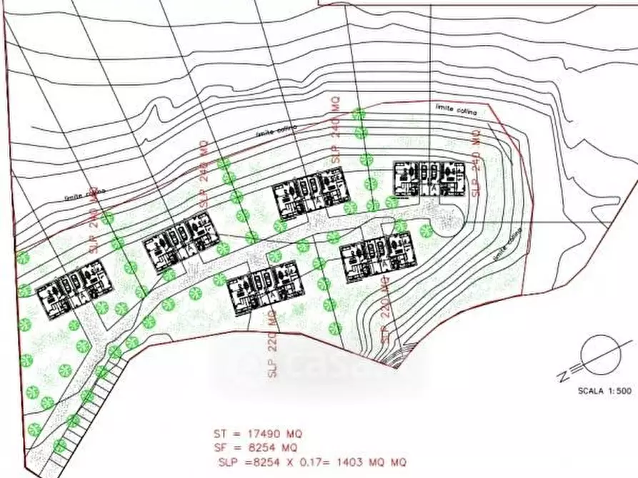 Immagine 3 di Terreno residenziale in vendita  a Gallarate