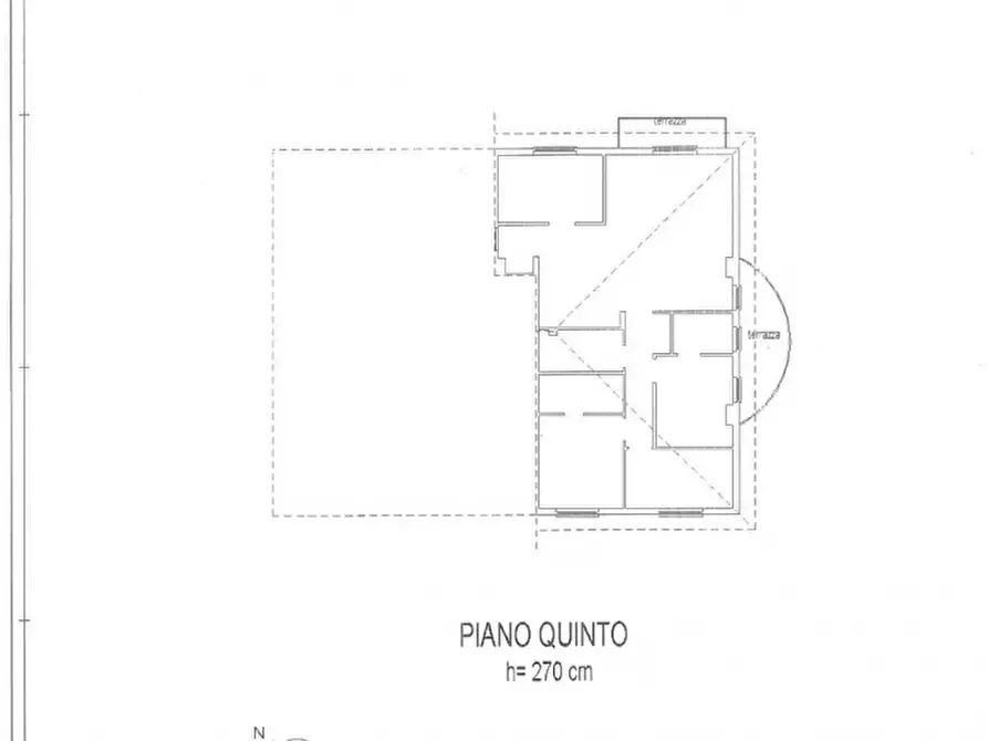 Immagine 33 di Attico in vendita  in viale Michelangelo Buonarroti 68 a Arezzo