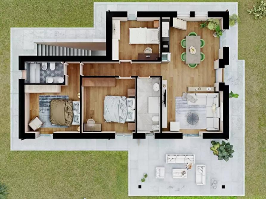 Immagine 6 di Villa in vendita  in San Firenze 1 a Arezzo