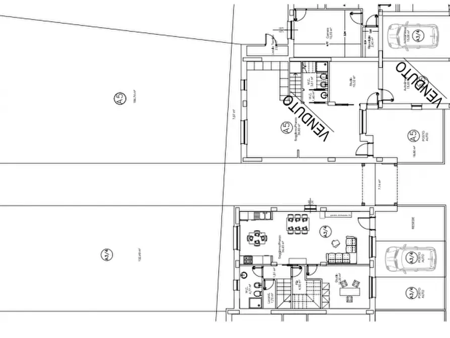 Immagine 5 di Villetta a schiera in vendita  in via Francesco Redi 58 a Arezzo