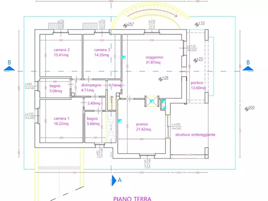 Immagine 3 di Villa in vendita  in Pratantico 30 a Arezzo