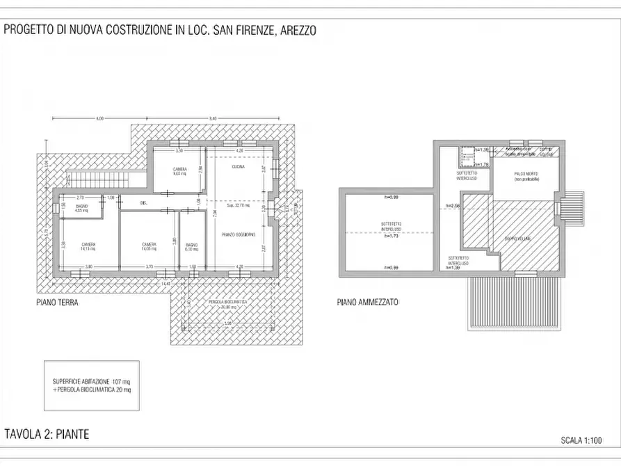 Immagine 2 di Terreno residenziale in vendita  in San Firenze 1 a Arezzo
