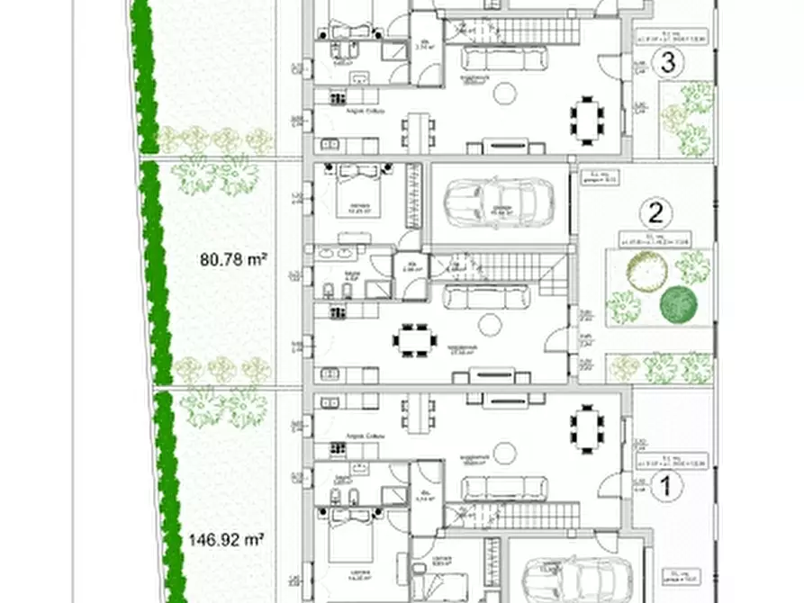 Immagine 6 di Villetta a schiera in vendita  in Agazzi 1 a Arezzo