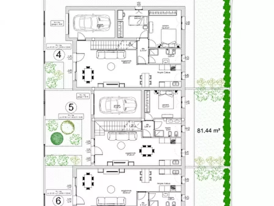 Immagine 10 di Villetta a schiera in vendita  in Agazzi 1 a Arezzo