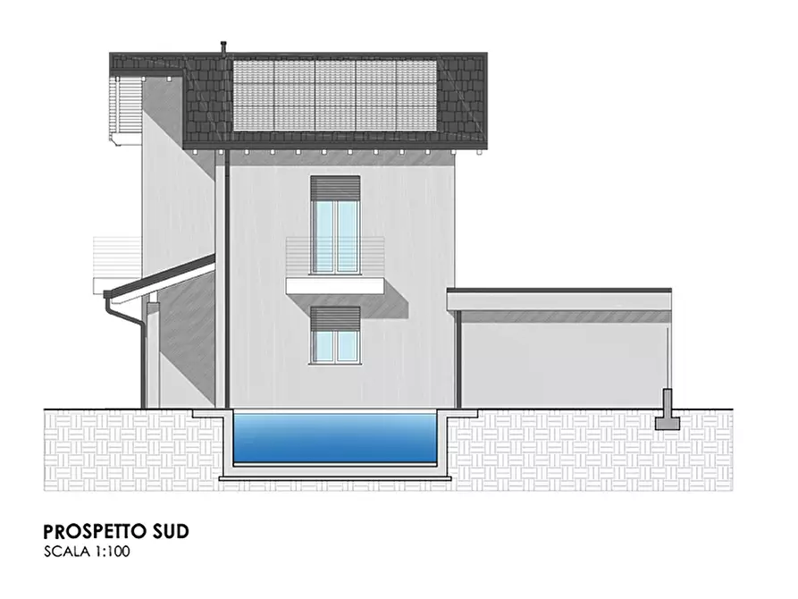 Immagine 9 di Villa in vendita  in Via Petrarca a Castiglione Olona