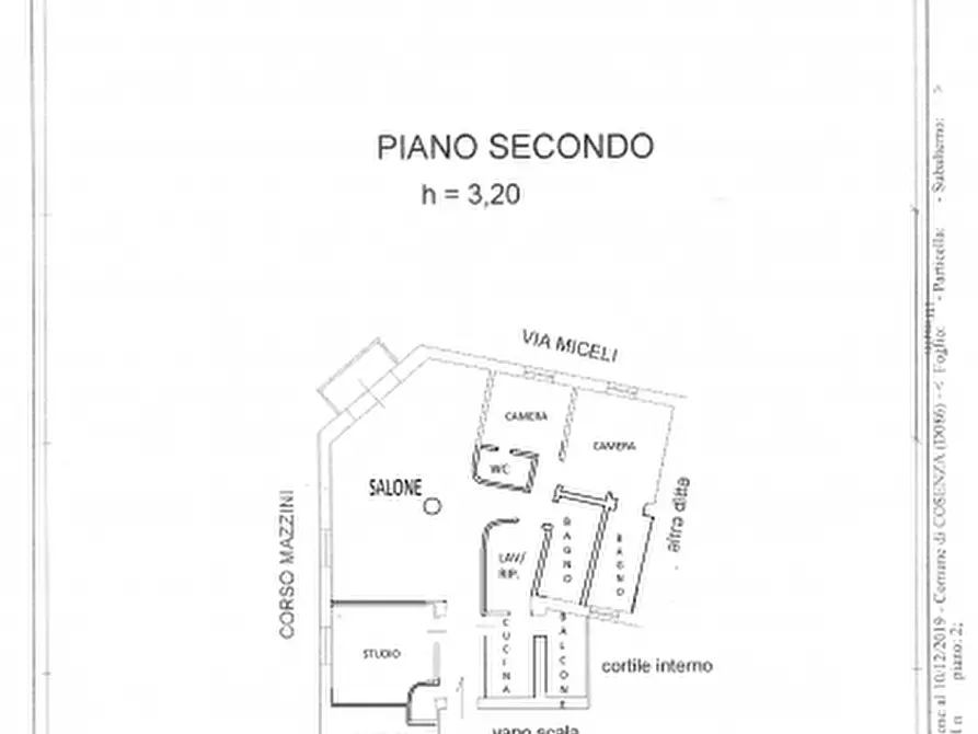 Immagine 19 di Appartamento in vendita  in Corso Giuseppe Mazzini 211 a Cosenza