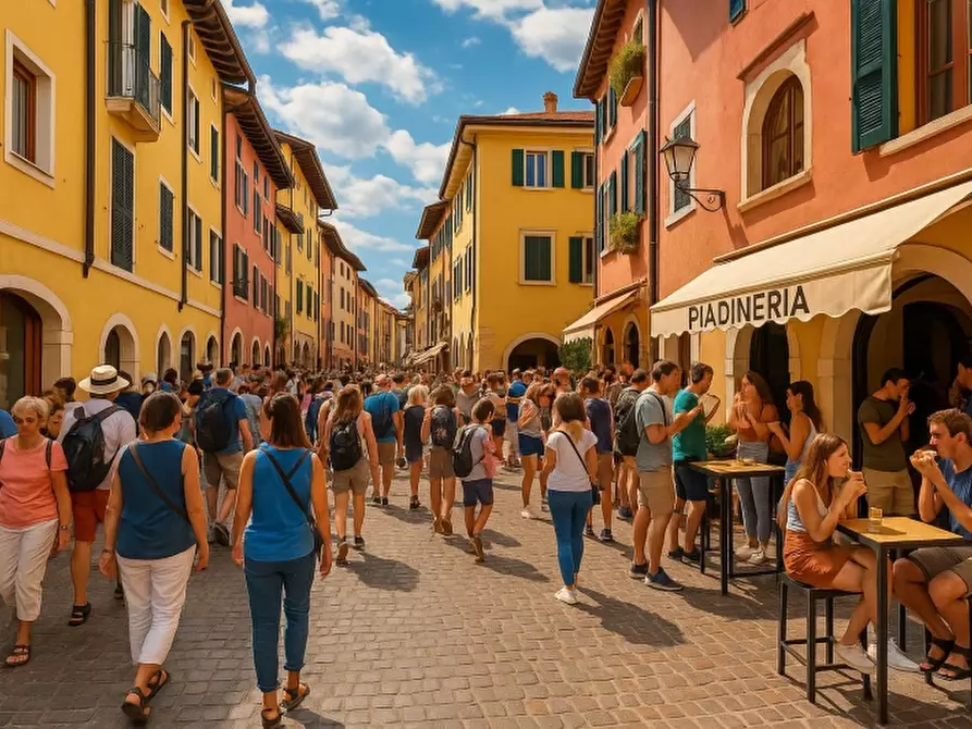 Immagine 1 di Attività commerciale in vendita  in via roma 1 a Torri Del Benaco