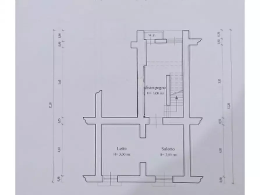 Immagine 7 di Porzione di casa in vendita  a Piedimonte Matese