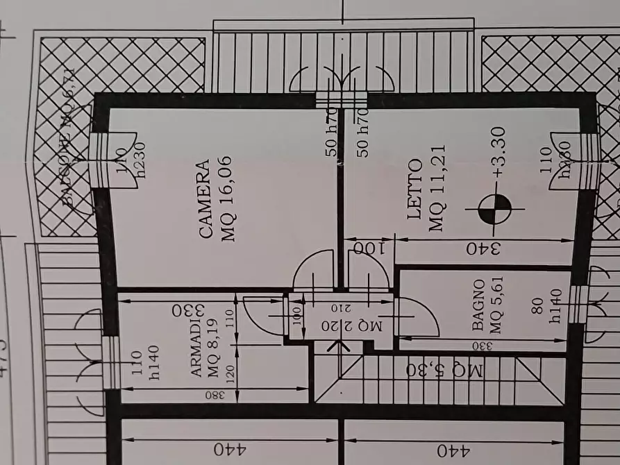 Immagine 3 di Villetta a schiera in vendita  in Via Lucca Camaiore a Lucca