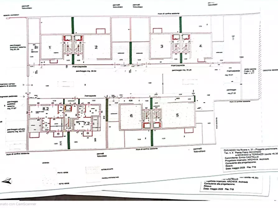 Immagine 18 di Appartamento in vendita  in VIA RIVIERA 31 a Chivasso