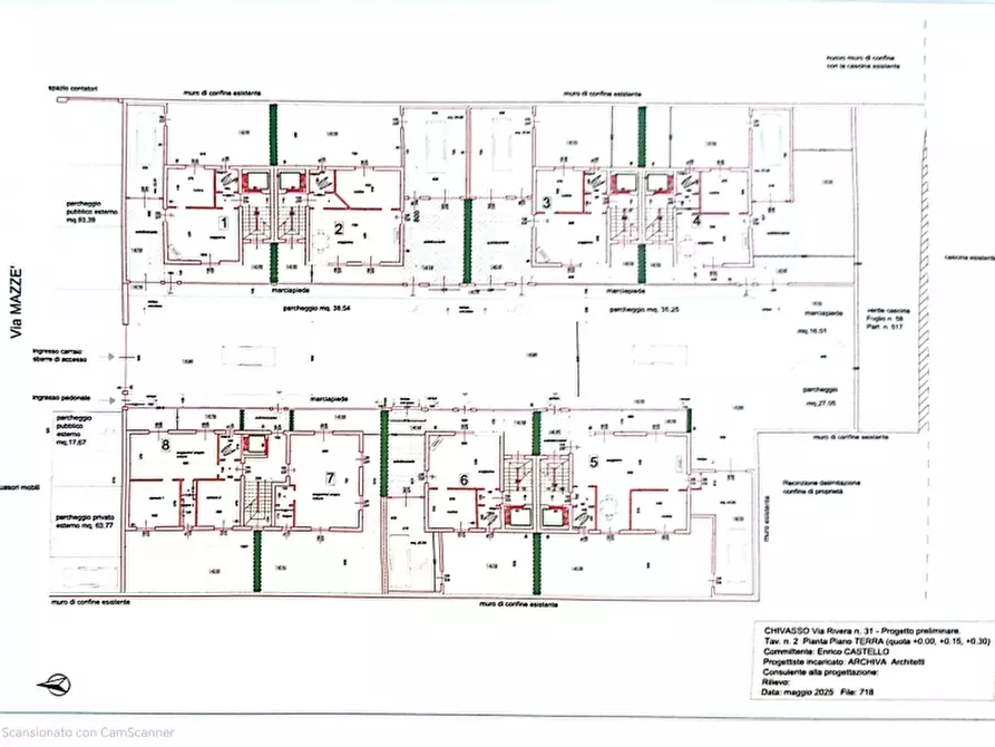 Immagine 25 di Appartamento in vendita  in VIA RIVIERA 31 a Chivasso