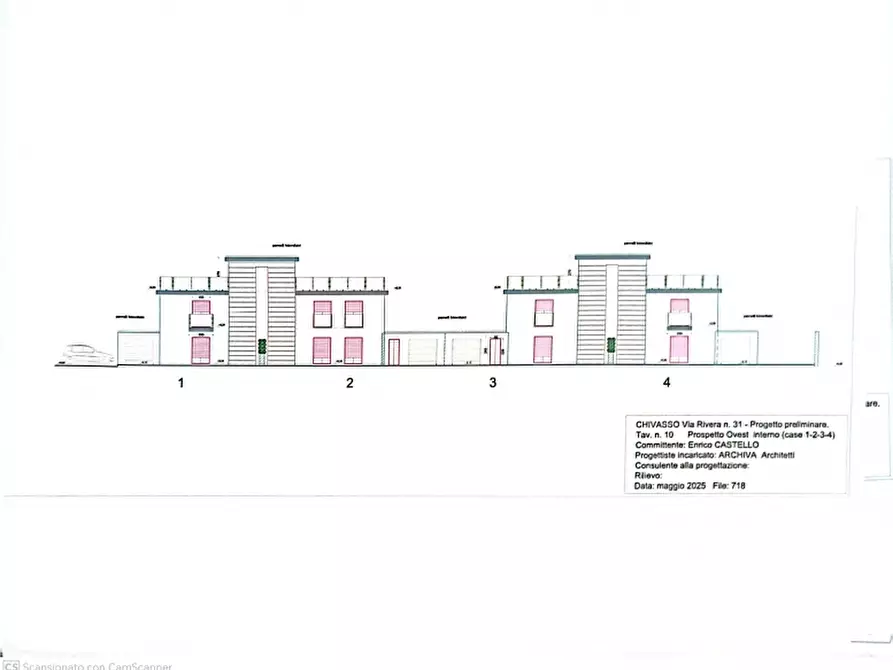 Immagine 9 di Appartamento in vendita  in VIA RIVIERA 31 a Chivasso