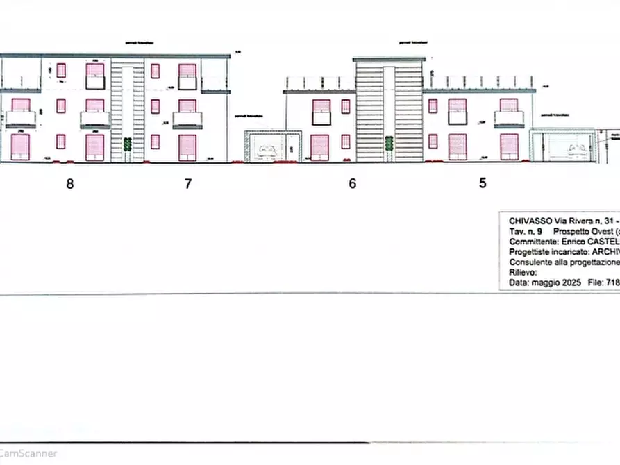 Immagine 15 di Appartamento in vendita  in VIA RIVIERA 31 a Chivasso