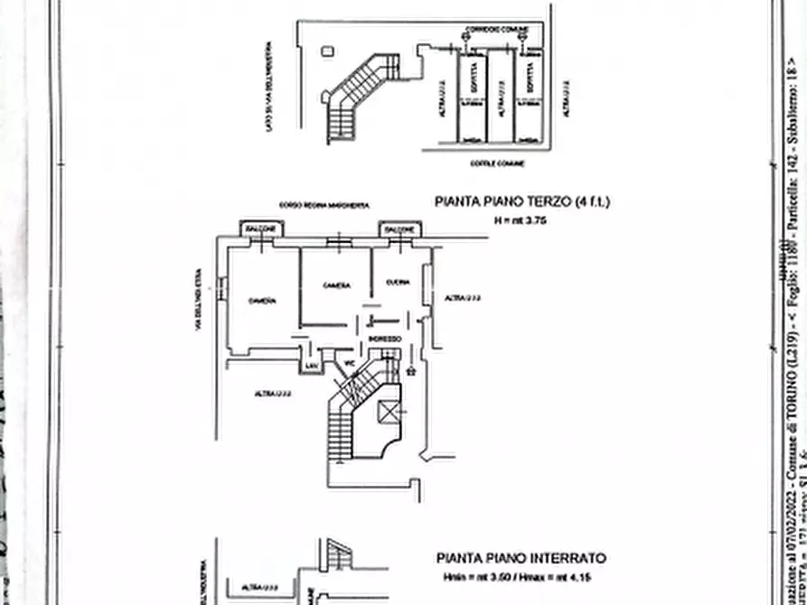 Immagine 1 di Appartamento in vendita  in CORSO REGINA MARGHERITA 171 a Torino