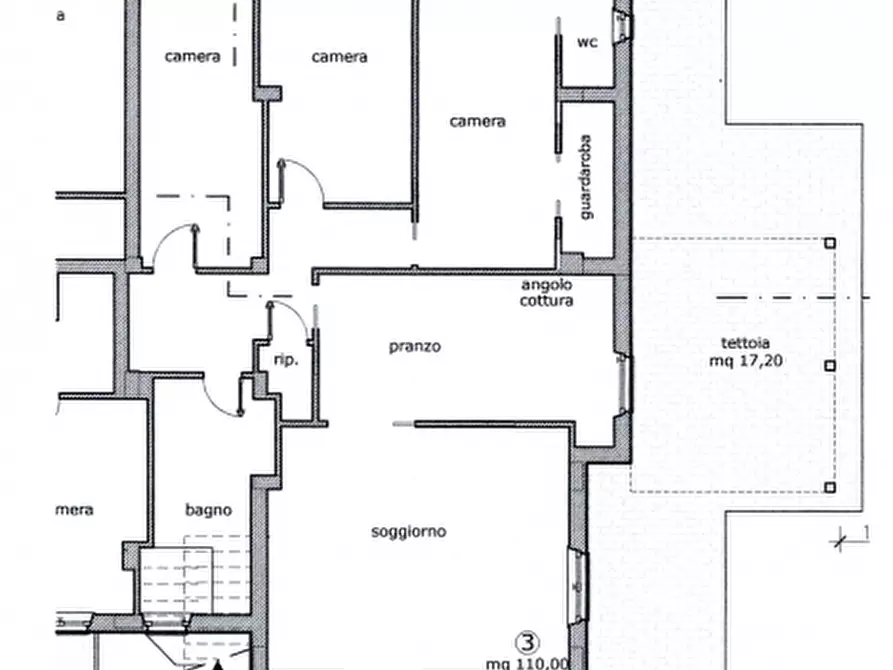 Immagine 23 di Casa semindipendente in vendita  in Via Frà Filippo Longo 162 a Magione