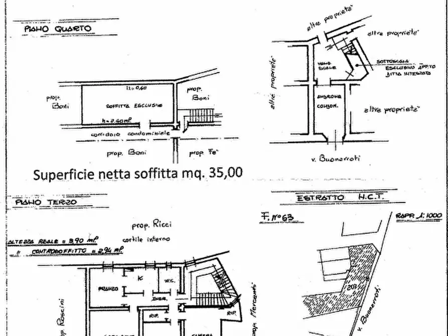 Immagine 2 di Appartamento in vendita  in Via Mazzini a Chiusi