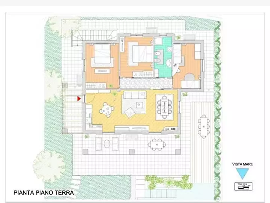 Immagine 9 di Villa in vendita  in VIA CRISPI a Pietra Ligure