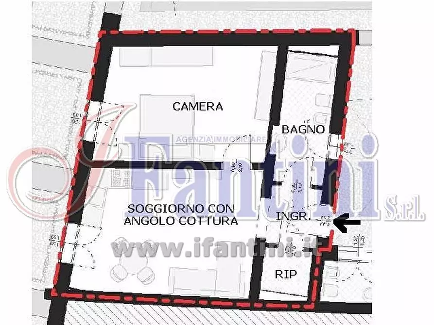 Immagine 19 di Appartamento in affitto  in VIA UGO BASSI 62 a Cento