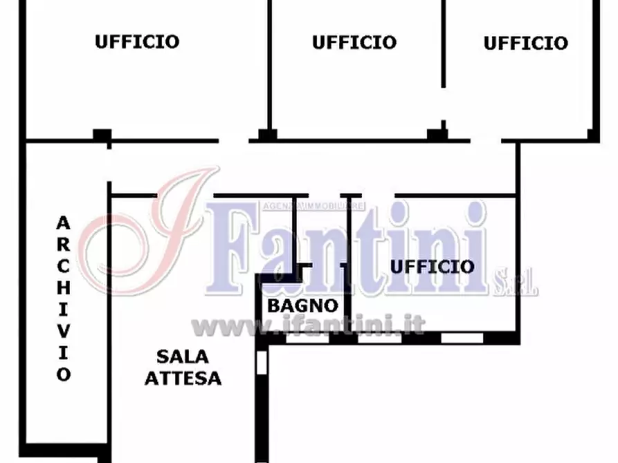 Immagine 23 di Ufficio in vendita  a Ferrara