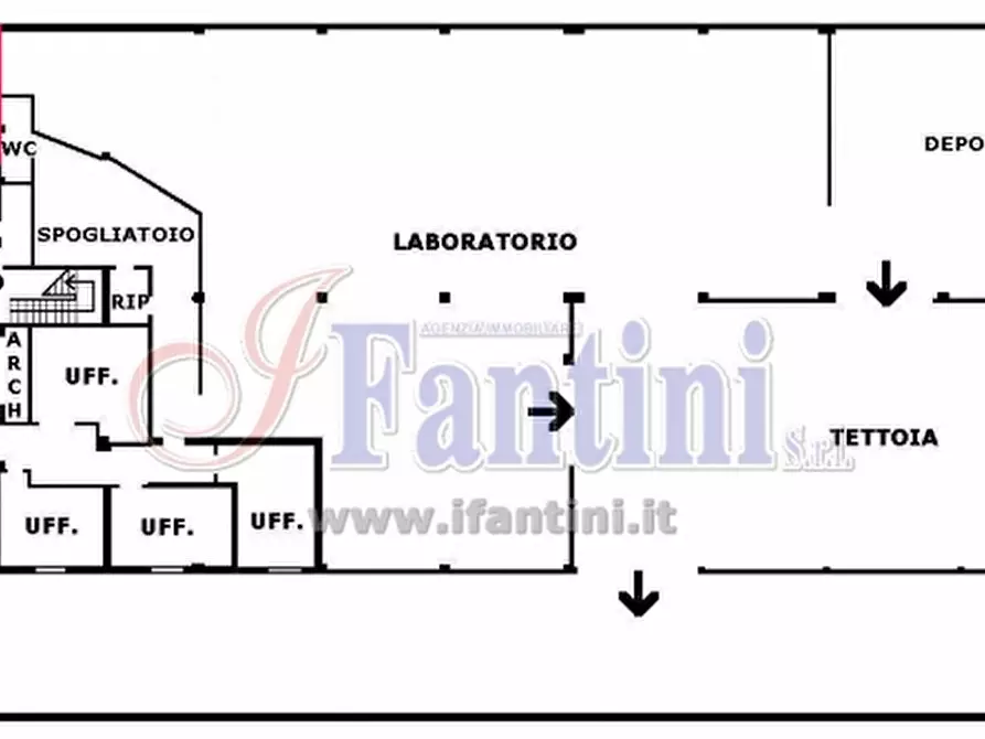 Immagine 40 di Capannone industriale in vendita  in VIA TOGLIATTI a Imola