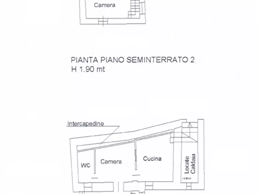 Immagine 14 di Porzione di casa in vendita  a Rezzo