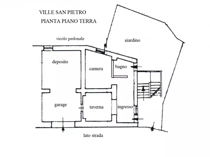 Immagine 9 di Casa semindipendente in vendita  in STRADA VILLE SAN PIETRO , FRAZIONE   MARPERO 96 a Borgomaro